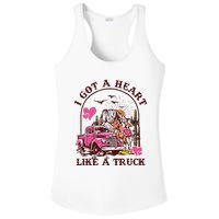 I Got A Heart Like A Truck Western Country Music Cowboy Ladies PosiCharge Competitor Racerback Tank