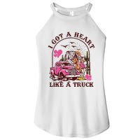 I Got A Heart Like A Truck Western Country Music Cowboy Women's Perfect Tri Rocker Tank