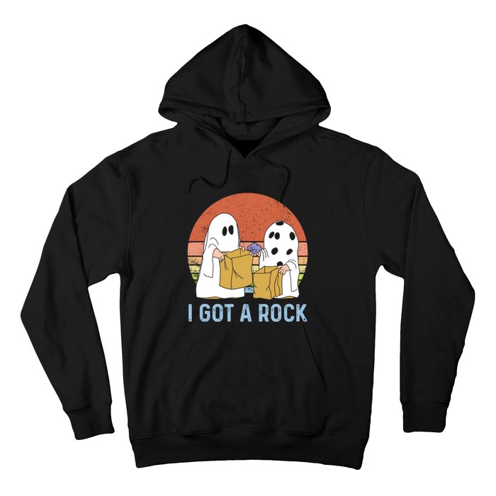 I Got A Rock Funny Halloween Gift For Halloween Season Hoodie