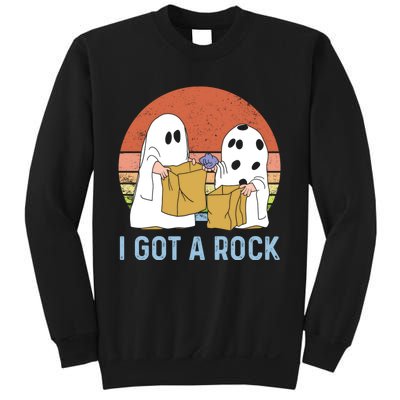 I Got A Rock Funny Halloween Gift For Halloween Season Sweatshirt