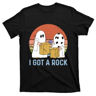 I Got A Rock Funny Halloween Gift For Halloween Season T-Shirt