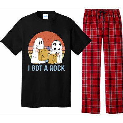 I Got A Rock Funny Halloween Gift For Halloween Season Pajama Set