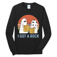 I Got A Rock Funny Halloween Gift For Halloween Season Tall Long Sleeve T-Shirt