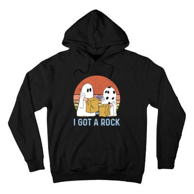 I Got A Rock Funny Halloween Gift For Halloween Season Tall Hoodie