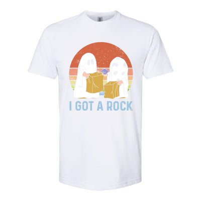 I Got A Rock Funny Halloween Gift For Halloween Season Softstyle CVC T-Shirt