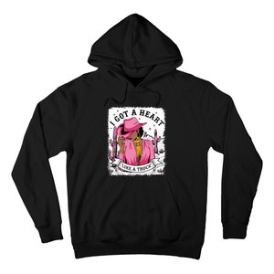 I Got A Heart Like A Truck Western Black Cowgirl African Hoodie