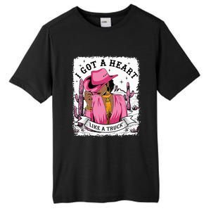 I Got A Heart Like A Truck Western Black Cowgirl African Tall Fusion ChromaSoft Performance T-Shirt