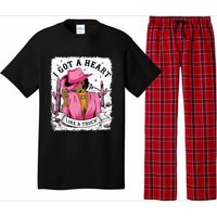 I Got A Heart Like A Truck Western Black Cowgirl African Pajama Set