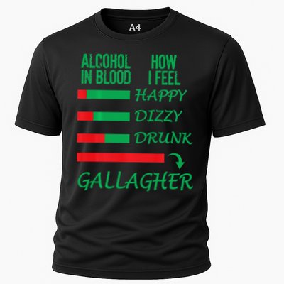 Irish Gallagher & Alcohol St Patrick Day Apparel Design Gift Performance Shirt