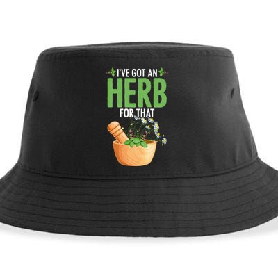 Ive Got An Herb For That Plant Based Herbs Herbal Herbalist Sustainable Bucket Hat