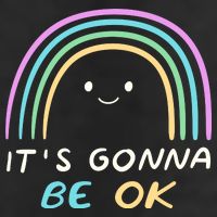 It's Gonna Be Ok Rainbow Smiley Face Positive Quote 11oz C Handle Ceramic Mug