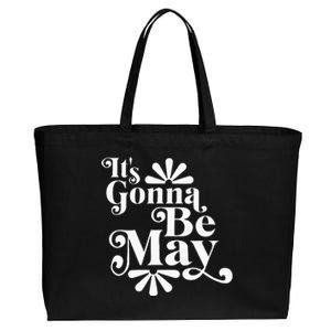 ItS Gonna Be May Fan Music Boy Band Cotton Canvas Jumbo Tote