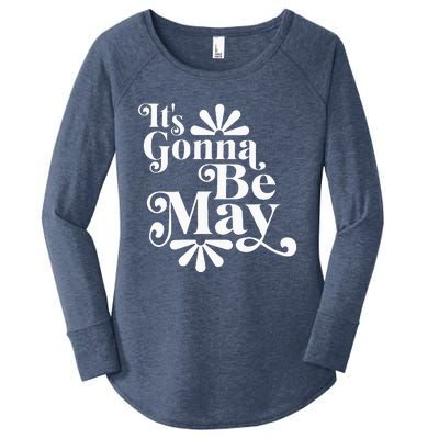 ItS Gonna Be May Fan Music Boy Band Women's Perfect Tri Tunic Long Sleeve Shirt