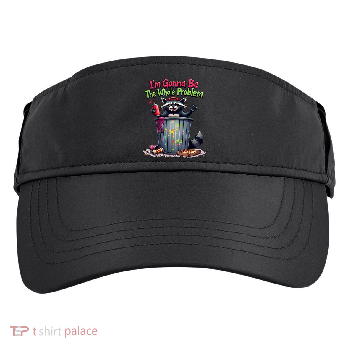 I'm Gonna Be The Whole Problem  Adult Drive Performance Visor