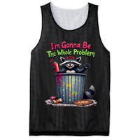 I'm Gonna Be The Whole Problem  Mesh Reversible Basketball Jersey Tank
