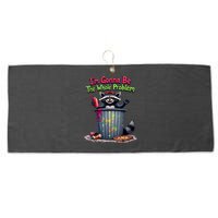 I'm Gonna Be The Whole Problem  Large Microfiber Waffle Golf Towel