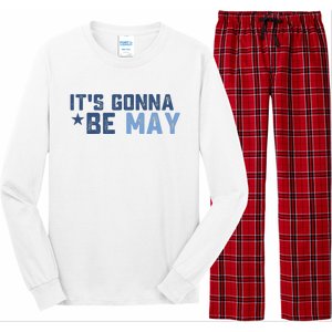 ItS Gonna Be May Springtime Meme May Birth Long Sleeve Pajama Set