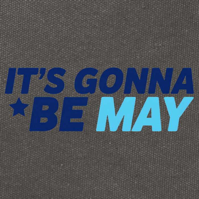 Its Gonna Be May Cotton Canvas Backpack