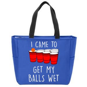 Ing Game Beer Pong Great Gift Zip Tote Bag