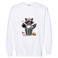 I'm Gonna Be The Whole Problem Funny Raccoon Whole Problem  Garment-Dyed Sweatshirt