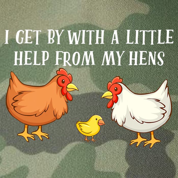I Get By With A Little Help From My Hens Chicken Lovers Legacy Tie Dye Trucker Hat