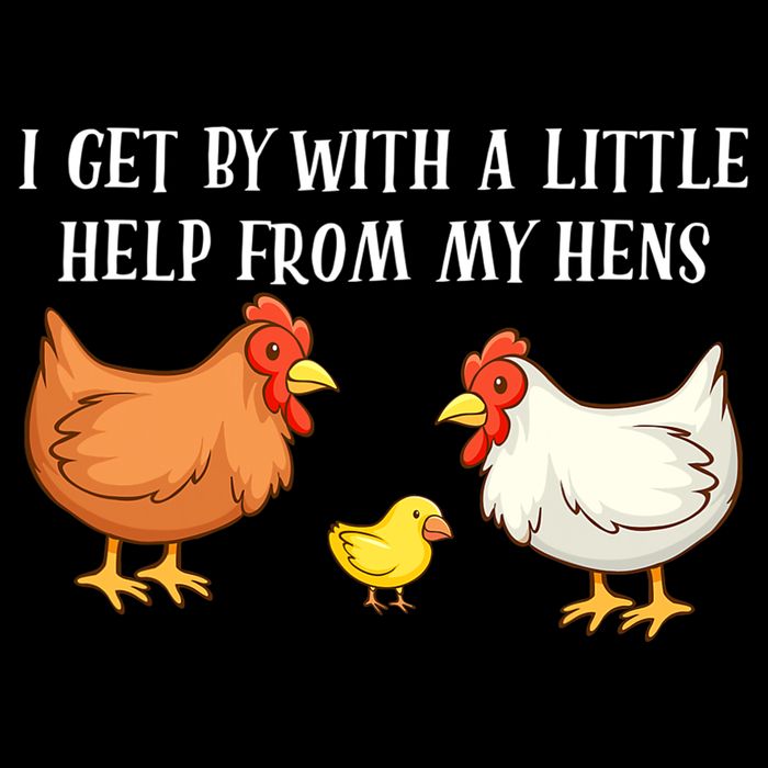 I Get By With A Little Help From My Hens Chicken Lovers Mug