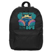 I'm Going Back To The 80s Retro 16 in Basic Backpack