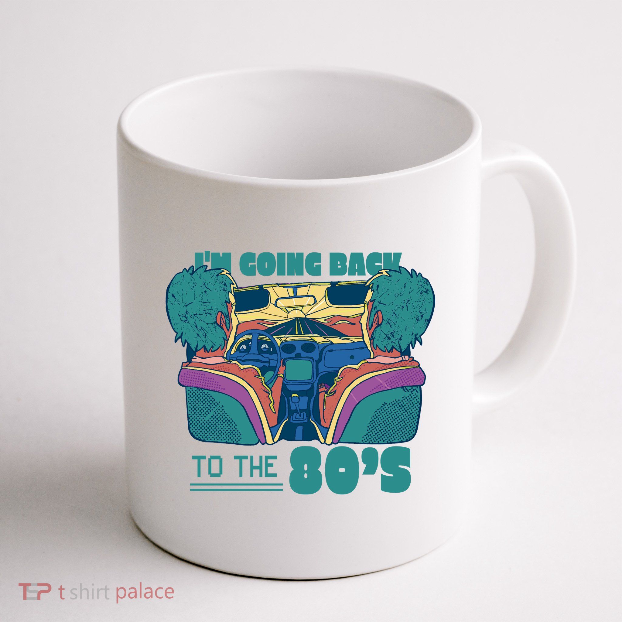 I'm Going Back To The 80s Retro Mug