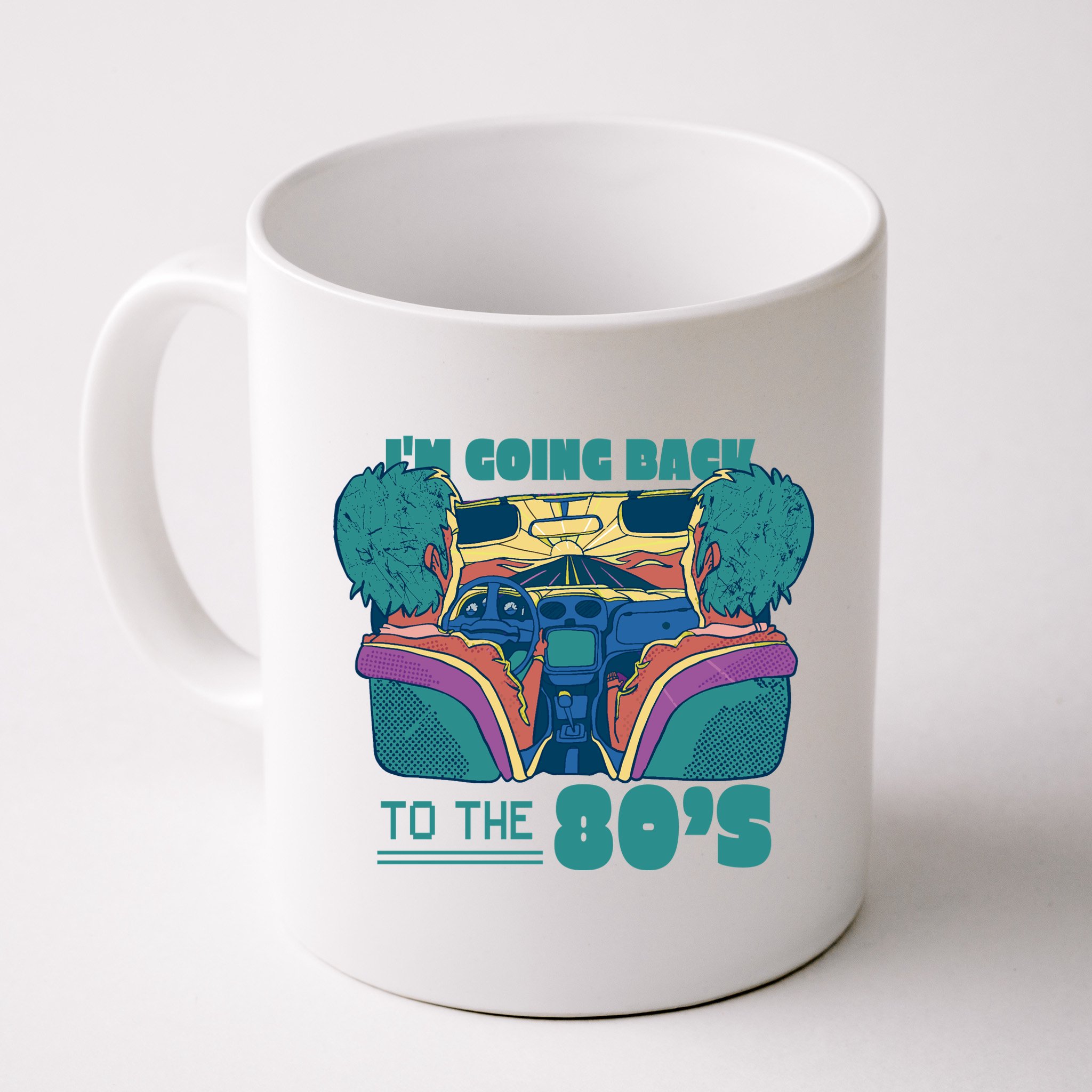 I'm Going Back To The 80s Retro Mug