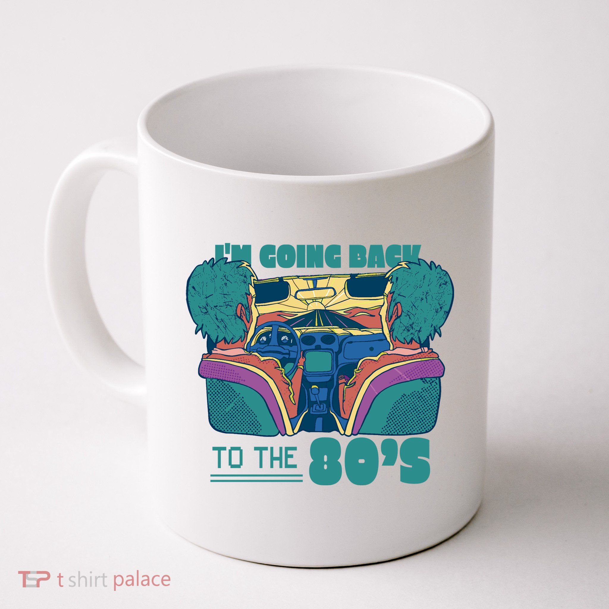 I'm Going Back To The 80s Retro Mug