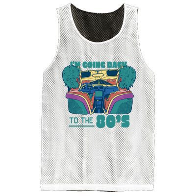 I'm Going Back To The 80s Retro Mesh Reversible Basketball Jersey Tank