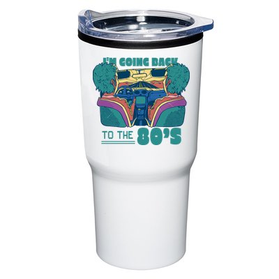I'm Going Back To The 80s Retro Tumbler