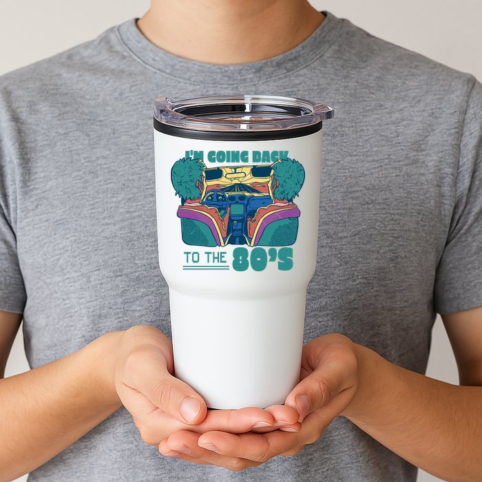 I'm Going Back To The 80s Retro Tumbler