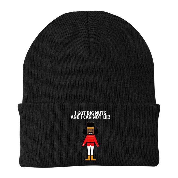 I Got Big Nuts And I Can Not Lie Funny Nutcracker Knit Cap Winter Beanie