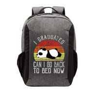 I Graduated Can I Go Back To Bed Now Cute Panda Sleeping Vector Backpack