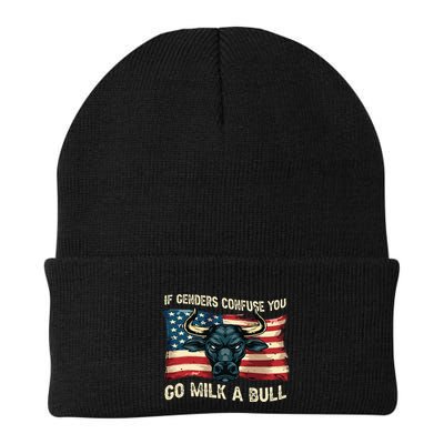 If Genders Confuse You Go Milk A Bull Beanie