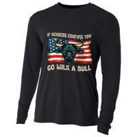 If Genders Confuse You Go Milk A Bull Cooling Performance Long Sleeve Crew