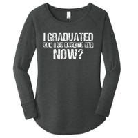 I Graduated Can I Go Back To Bed Now Women's Perfect Tri Tunic Long Sleeve Shirt