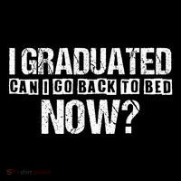 I Graduated Can I Go Back To Bed Now Baby Bodysuit