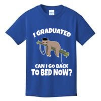 I Graduated Can I Go Back To Bed Now Sloth Kids T-Shirt