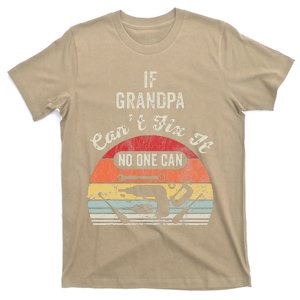 If Grandpa CanT Fix It No One Can Retro Tools T-Shirt