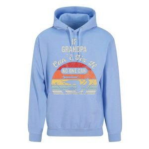 If Grandpa CanT Fix It No One Can Retro Tools Unisex Surf Hoodie