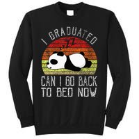 I Graduated Can I Go Back To Bed Now Cute Panda Sleeping Sweatshirt