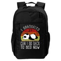 I Graduated Can I Go Back To Bed Now Cute Panda Sleeping Backpack