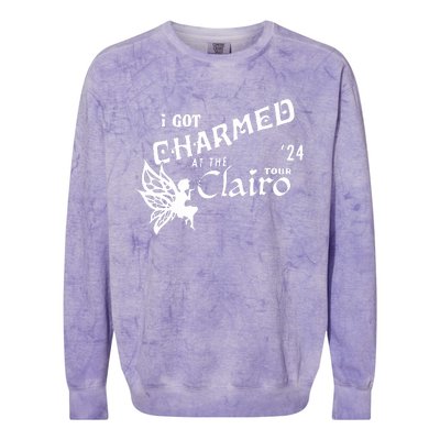 I Got Charmed At The Clairo Colorblast Crewneck Sweatshirt