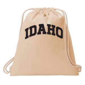 Idaho Gift College University Text Sports Design Drawstring Bag