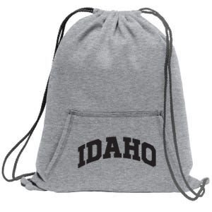 Idaho Gift College University Text Sports Design Sweatshirt Cinch Pack Bag