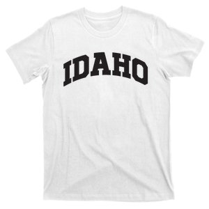 Idaho Gift College University Text Sports Design T-Shirt