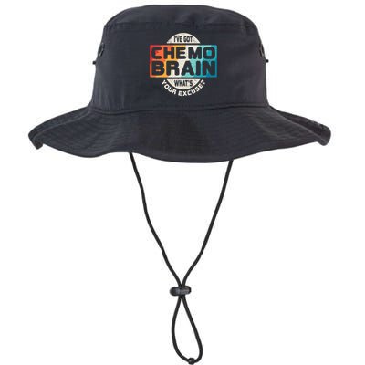 I've Got Chemo Brain What's Your Excuse? Chemo Brain Awareness Legacy Cool Fit Booney Bucket Hat