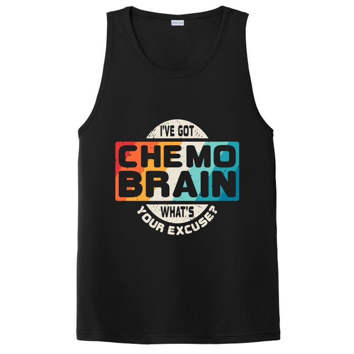 I've Got Chemo Brain What's Your Excuse? Chemo Brain Awareness PosiCharge Competitor Tank